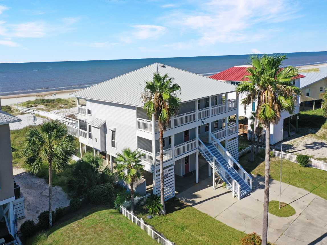 Beachfront Home with Decks on Both Sides