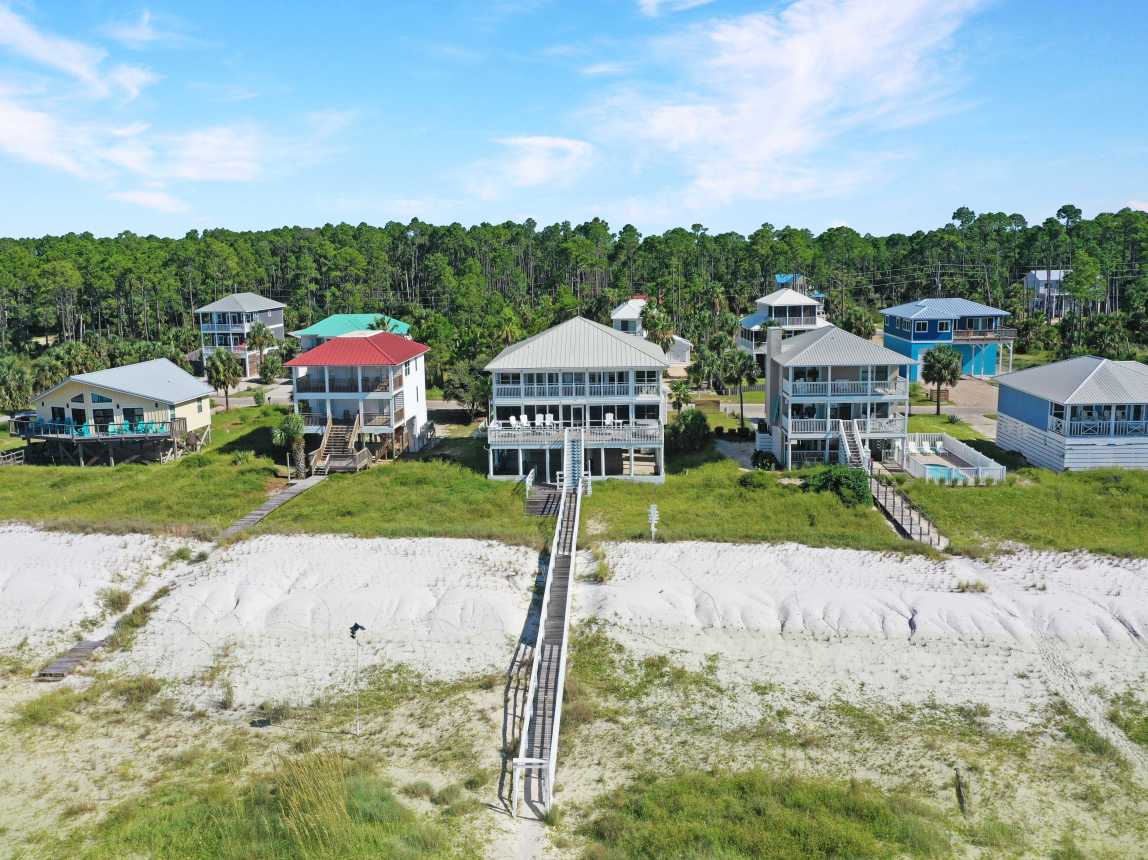 Private Beach Boardwalk