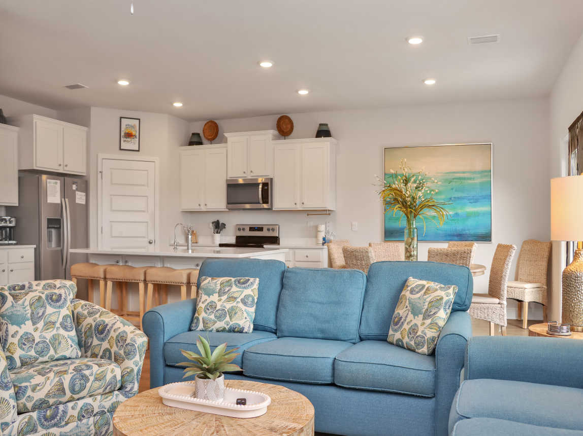 Living Room and Kitchen