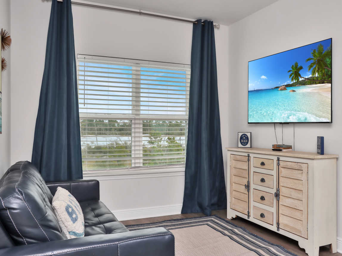 Upstairs Living Area with TV