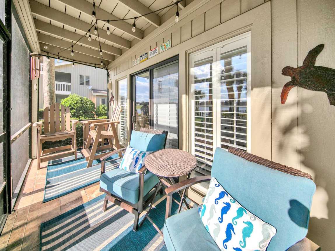 Patio 1 Part 1 - Downstairs, off of Living Room