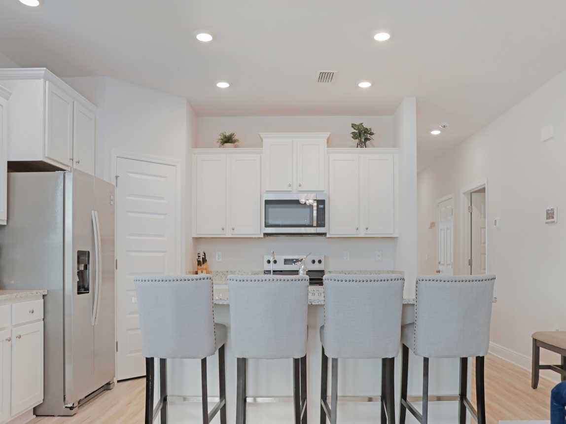 Kitchen with Bar Seating