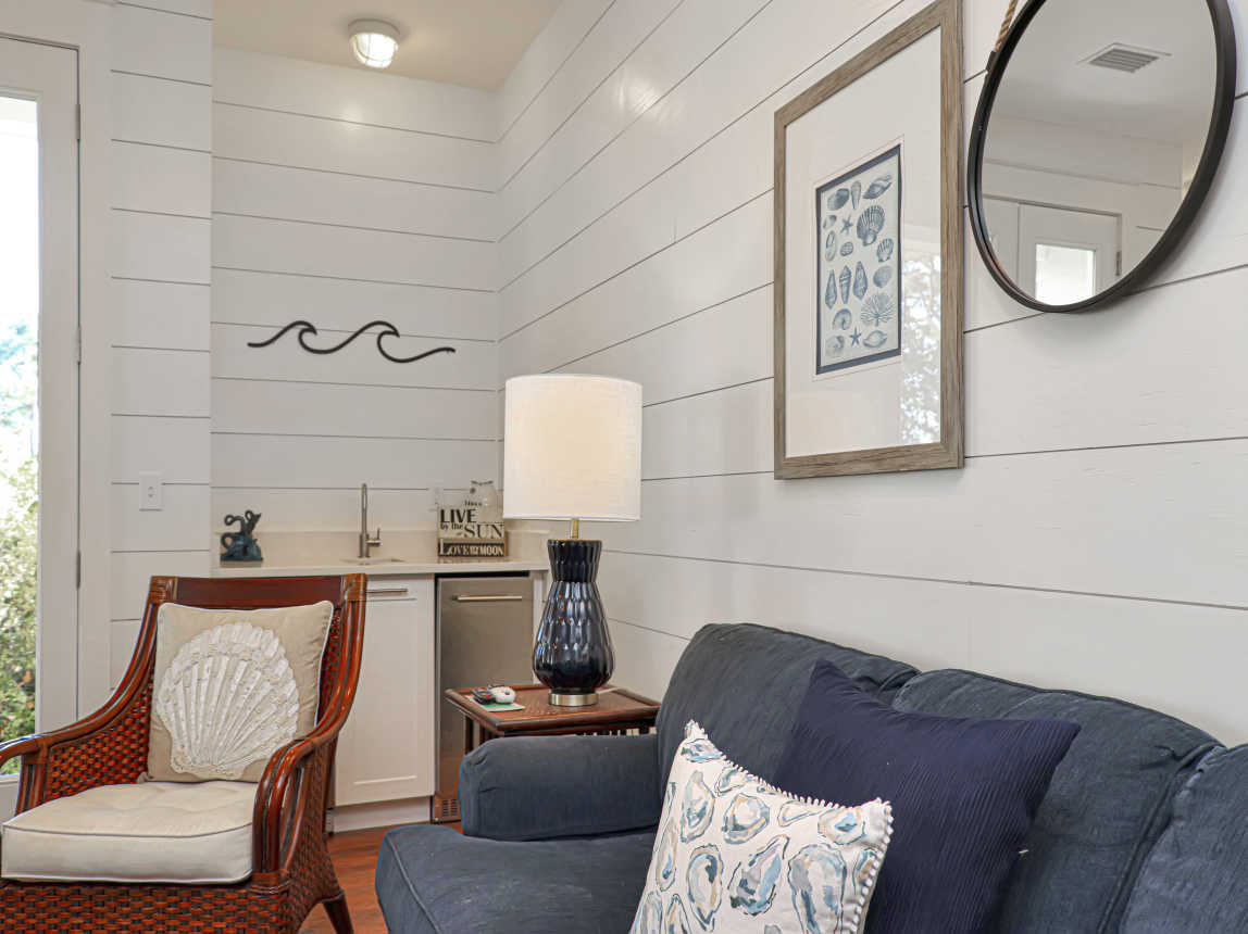 Wet Bar in Sitting Room