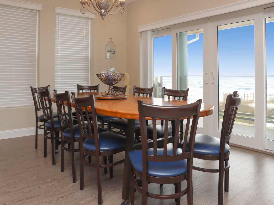 Beachfront Dining Area