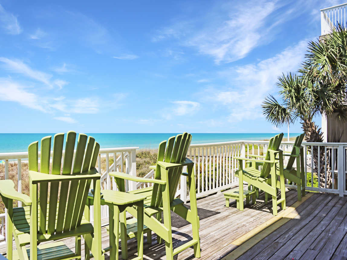 Open Sun Deck on Main Floor