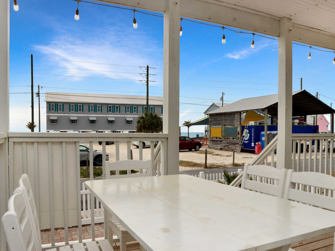 View of Killer Seafood from Main Floor Deck