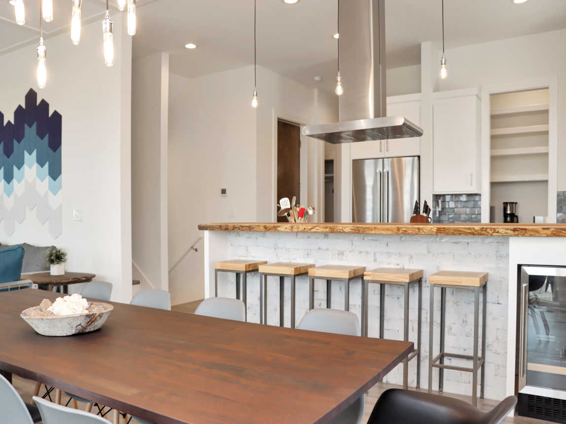 Dining Area and Kitchen