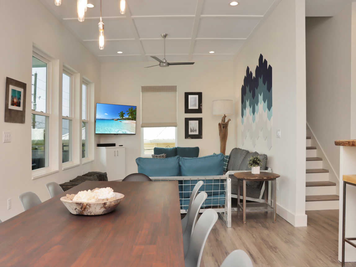 Dining Area and Living Room