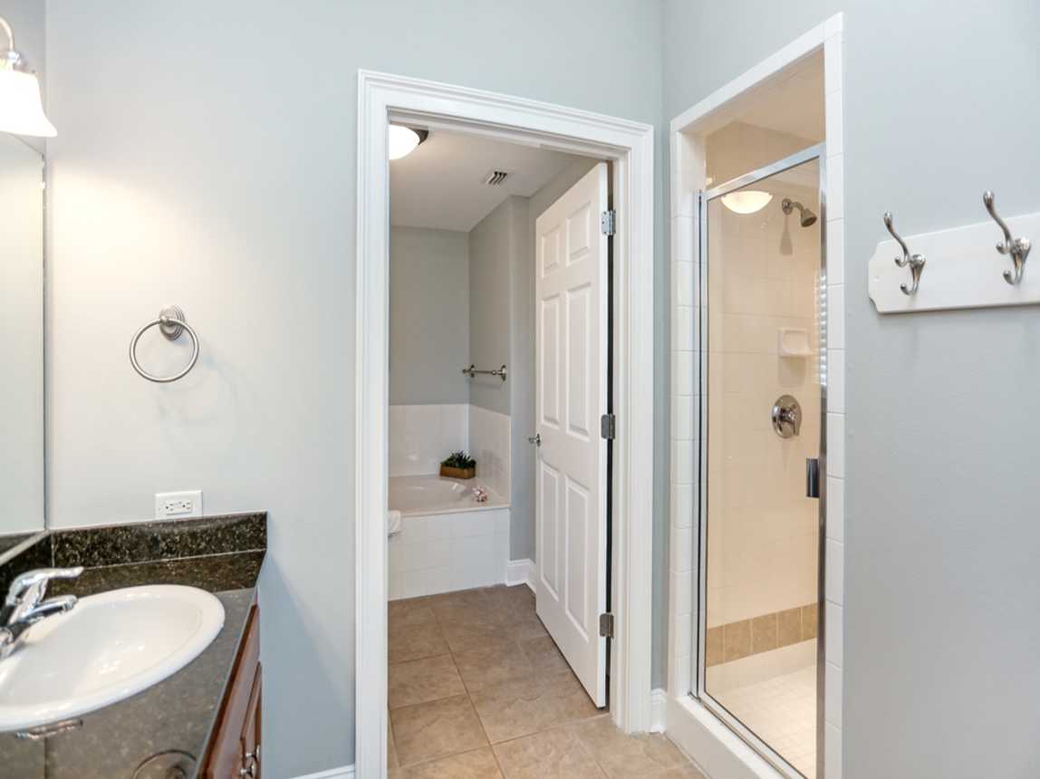 Bedroom 1 - Master Bath Shower