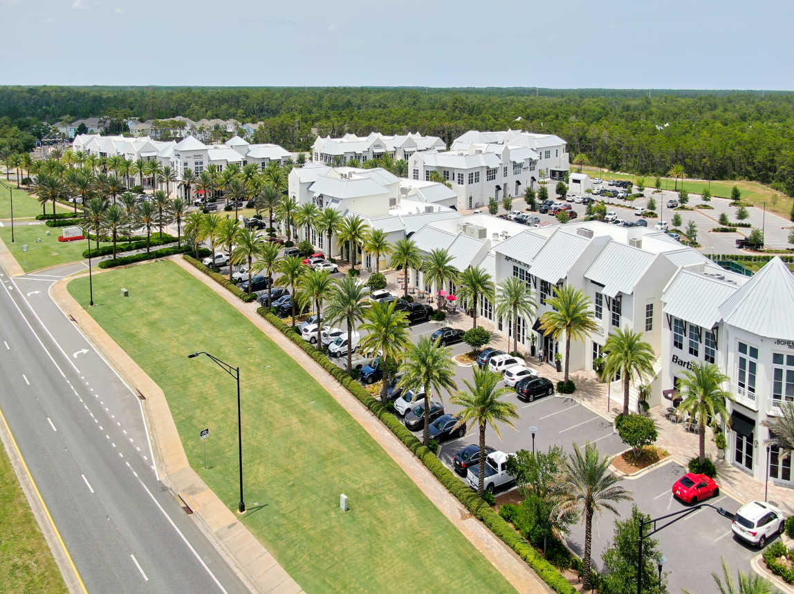 Aerial Views of 30 Avenue in Inlet Beach