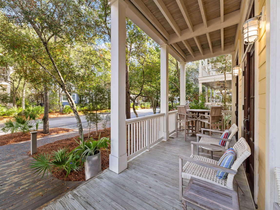 Relax on the Inviting Front Porch with a Cup of Coffee or Evening Cocktail!