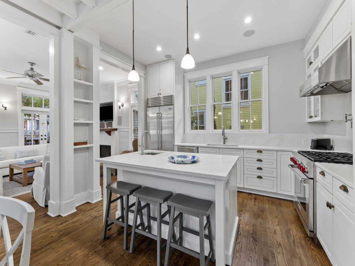 Island Seating for 3!