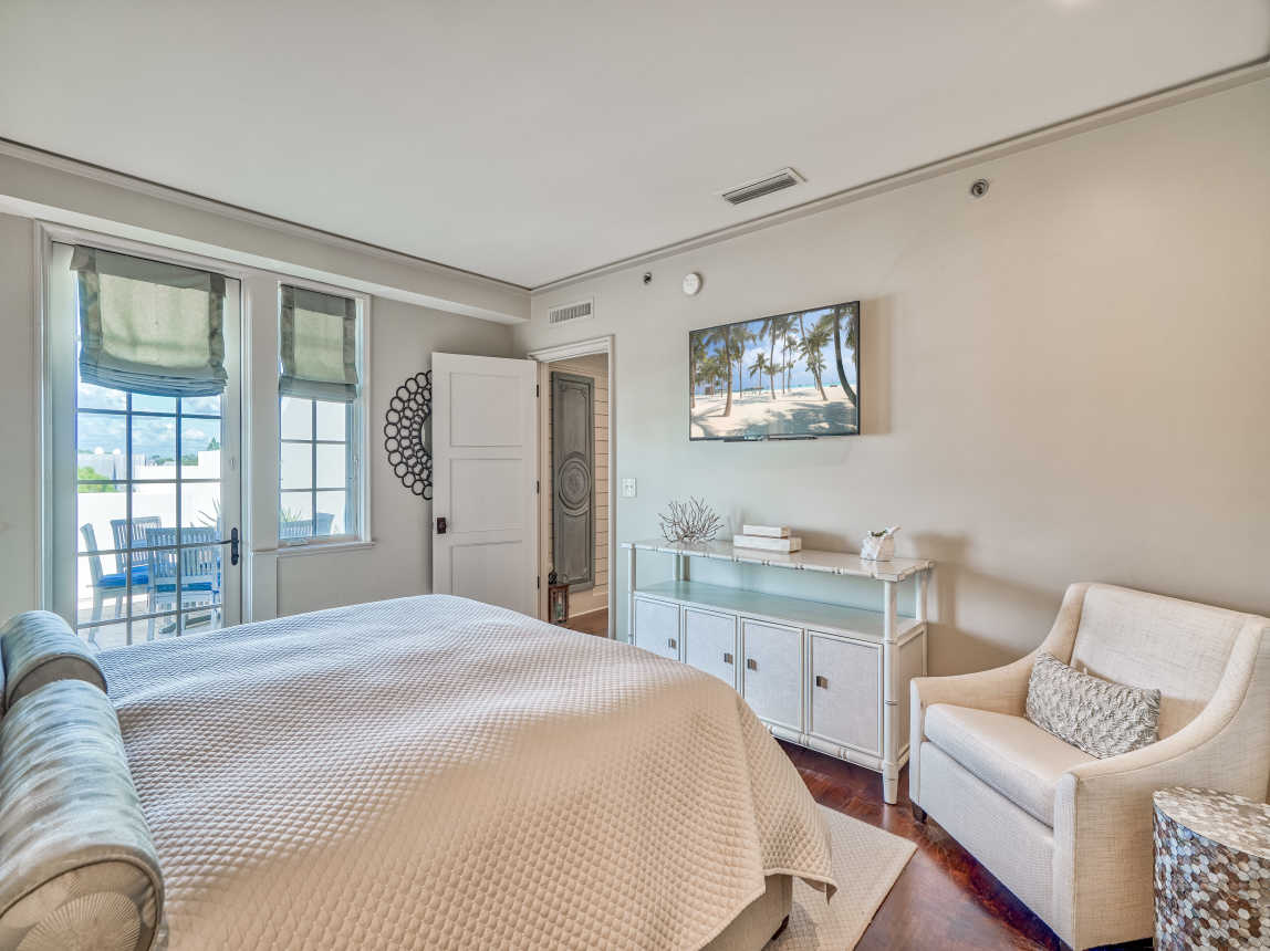 Primary Suite - Providing Private Access to the Spacious Balcony