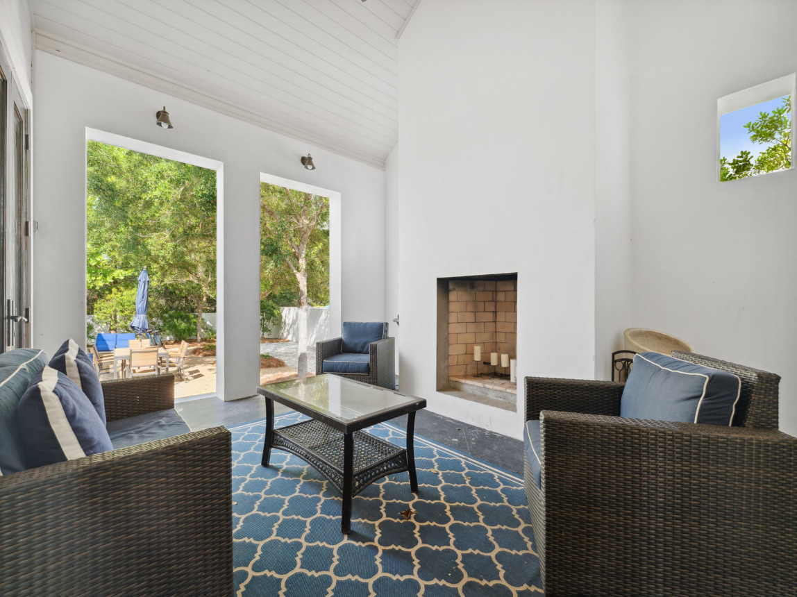 Relax in the Covered Patio