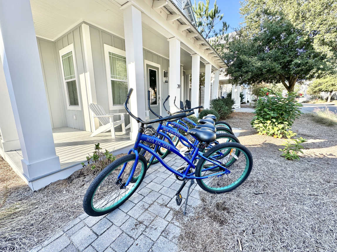 Hop on the Beach Cruisers and Hit the Beach