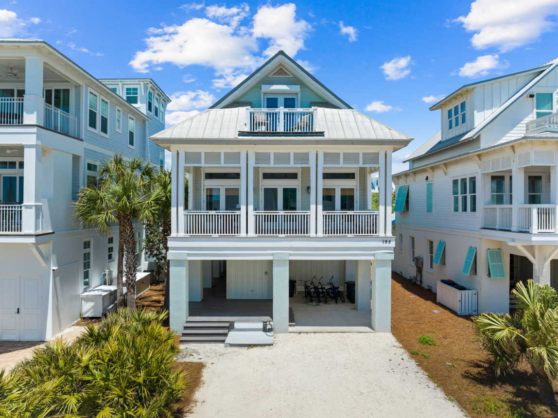 Driveway parking is so nice in South Walton!