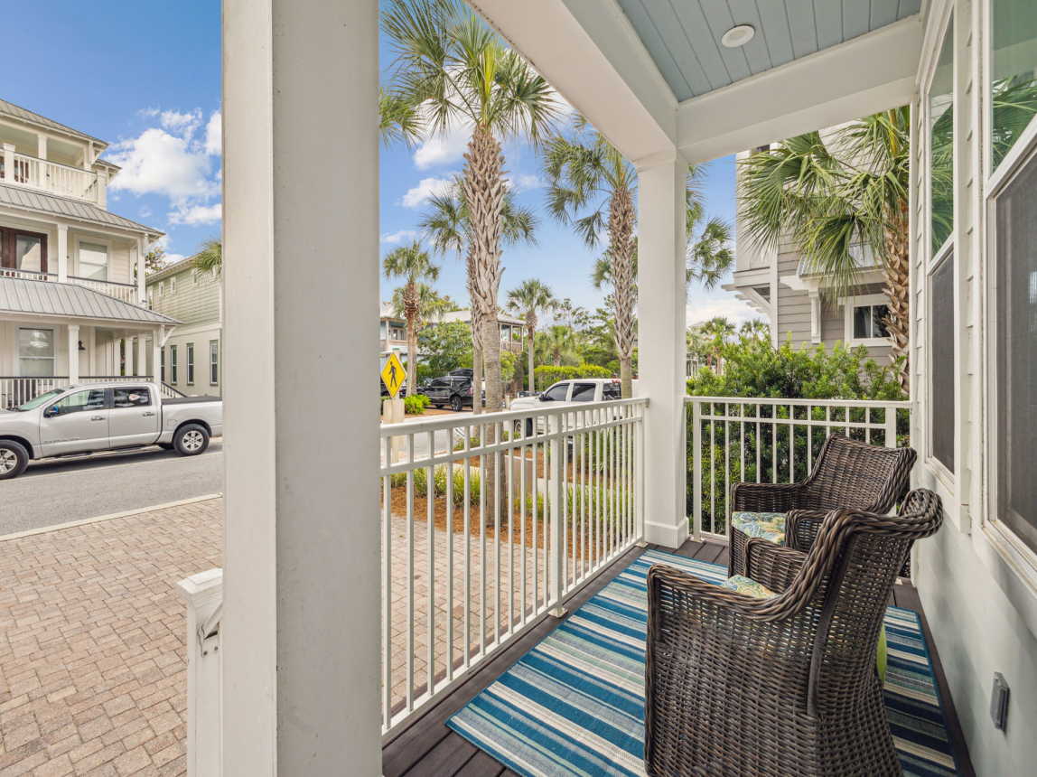 Front Porch for Morning Coffee!
