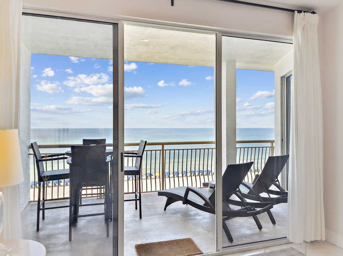 Make Your Way to the Gulf-Front Balcony