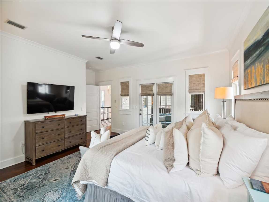 Primary King Suite - Flat-Screen TV & Private Balcony Access