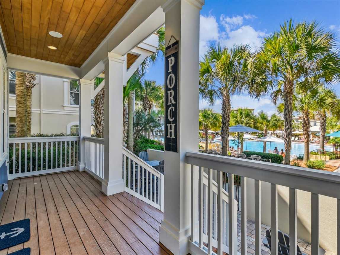 Step out the Back Door for Direct Pool Access!