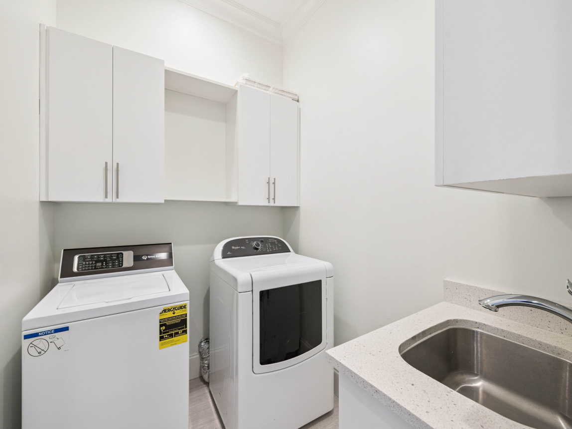 Full-Size Washer & Dryer - Conveniently Located on the 3rd Floor