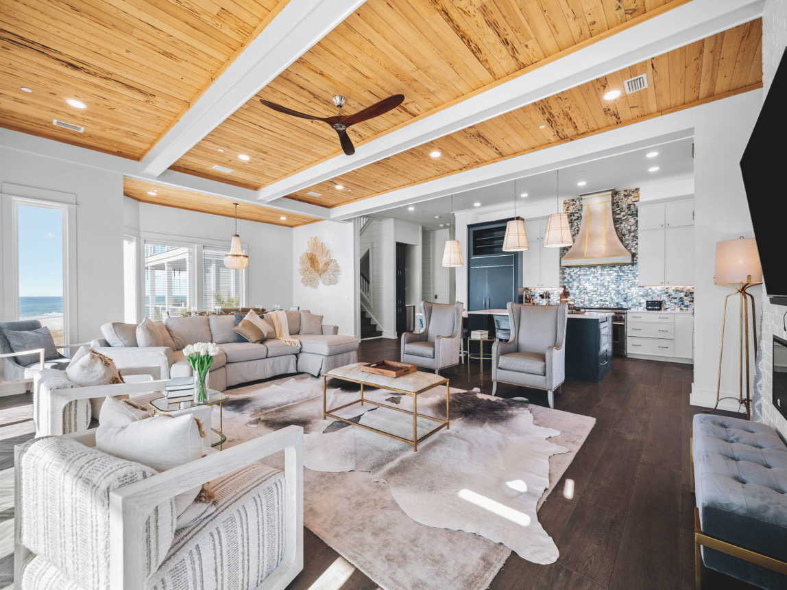 2nd Floor - Main Living Space with a Chefs Kitchen