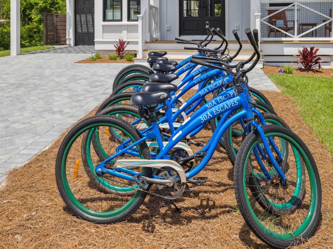 7 Bikes Included for Exploring!