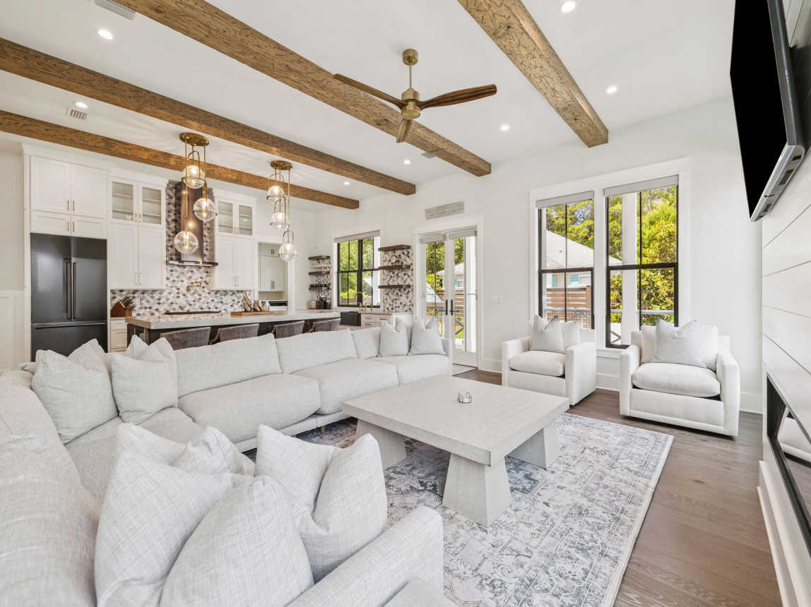 Enjoy Time with Family & Friends in the Living Area