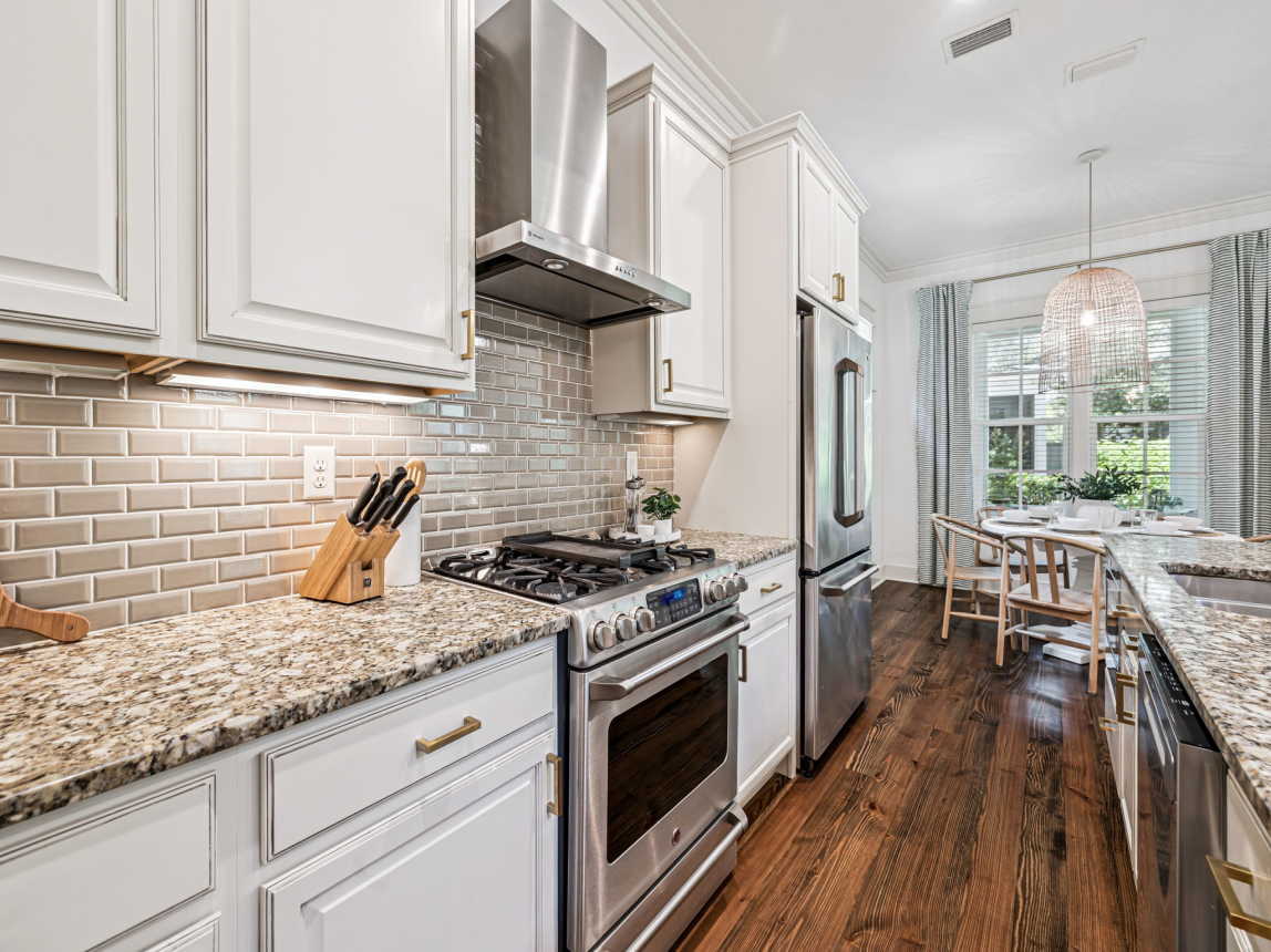 Fully Equipped with Stainless Steel Appliances + Gas Range