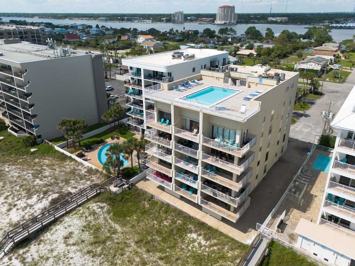 Aerial View Gulf Side