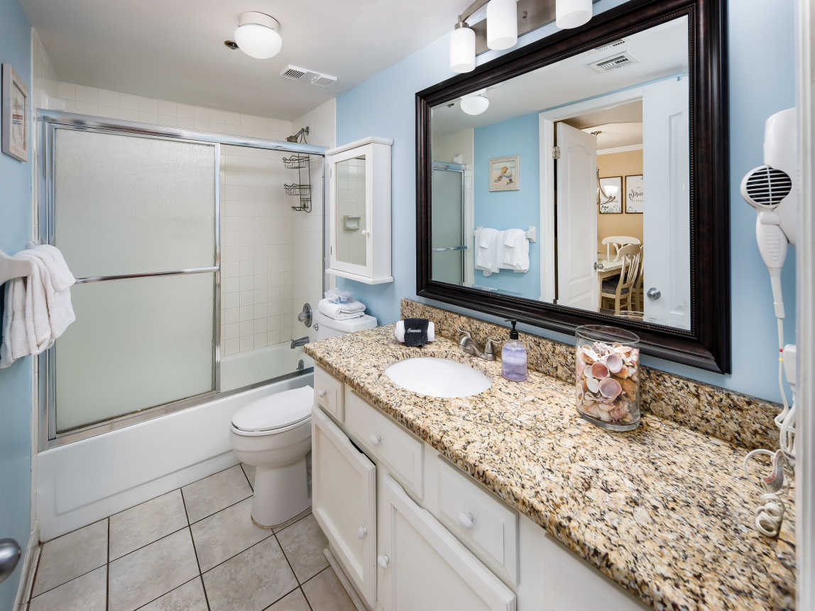 Second full size bathroom