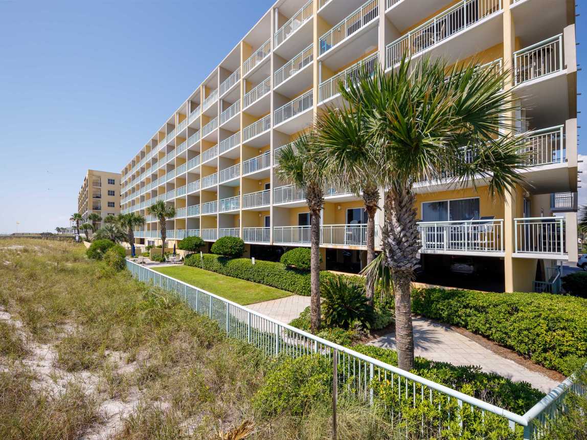 Pelican Isle southern facade