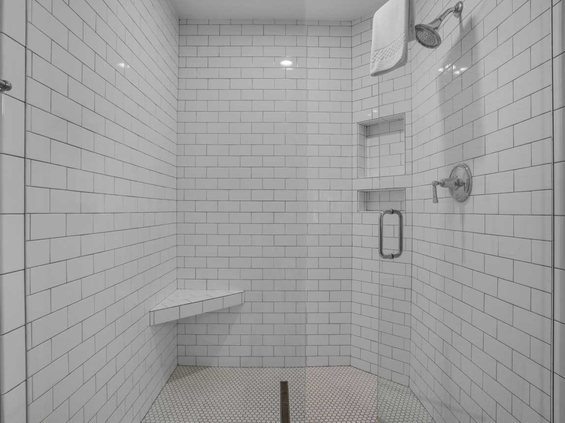 Large Walk - in Shower in Primary  Bath