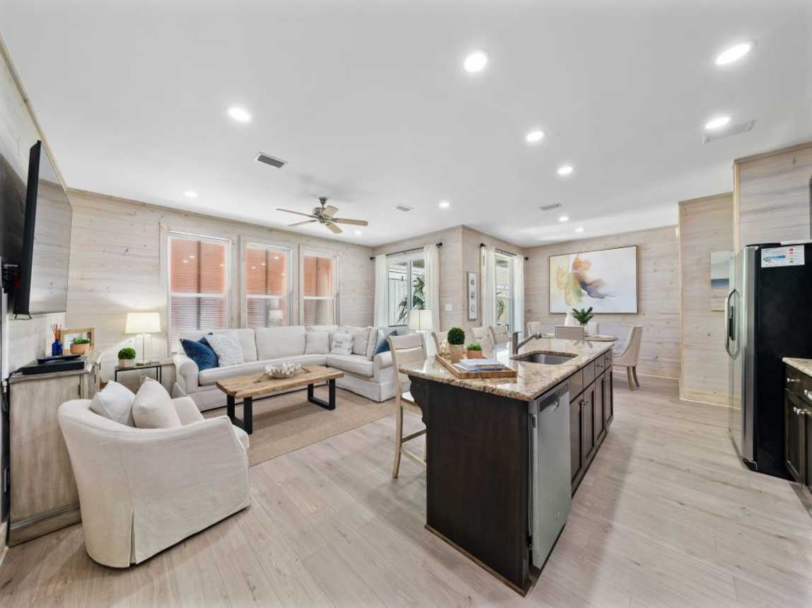 11 Lil J's Getaway Open Living Space