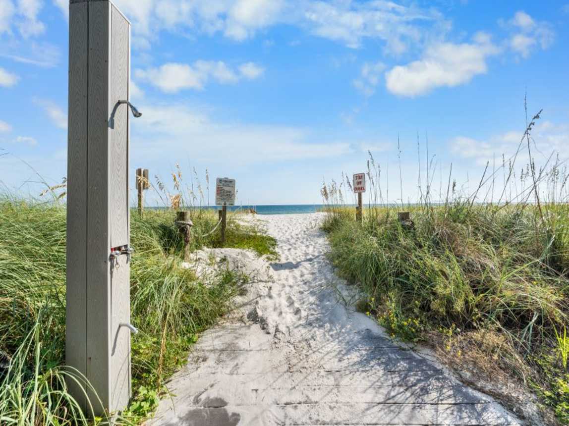 6 MK BEACH PATH AND SHOWER