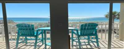 Private Balcony - Gulf Front - Pool View - Outdoor Furniture