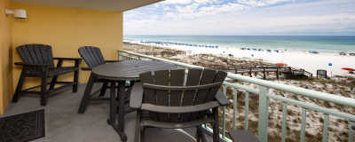 Direct gulf views from the private balcony