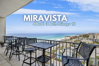 4 Bedroom Gulf View Condos Perfect for Family Vacation 