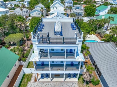 Skyline: Rooftop Deck! Golf Cart Rental Available!