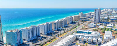 Arial view of complex