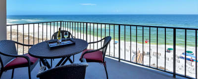 6th floor balcony is close enough to hear the waves.