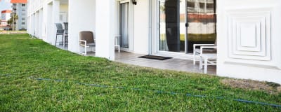 Ground Level Patio near the Beach & Pool - 
El Matador Resort, Okaloosa Island Fort Walton Beach Vacation Rentals