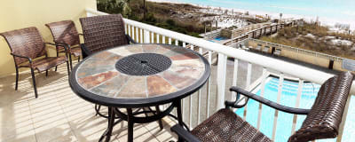 Balcony - 
Waters Edge Resort 313 Fort Walton Beach Okaloosa Island