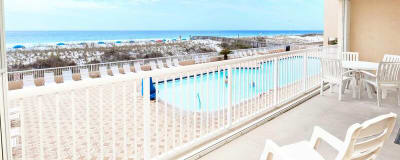Balcony View - 
Islander Beach Resort, Unit 2005, Okaloosa Island, Fort Walton Beach Vacation Rentals