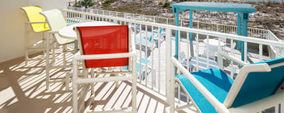 Balcony View - 
Gulf Dunes Resort Unit 107 Okaloosa Island Florida