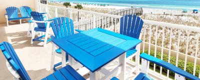 Balcony - 
Islander Beach Resort 3001 Fort Walton Beach Okaloosa Island