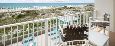 Balcony View - 
Gulf Dunes 206 Fort Walton Beach Florida Okaloosa Island Destin