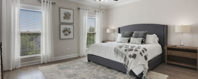 Master Bedroom with King Sized Bed