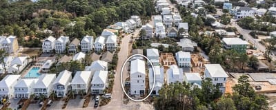 Dusk Til Dune - Gorgeous Vacation Rental Beach House with Elevator, Golf Cart, Community Pool, and Ocean Views from Rooftop Patio in Dune Allen Beach, Florida - Bliss Beach Rentals