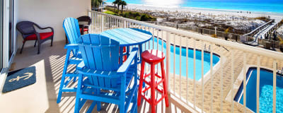 Balcony View -  Summer Place Resort, Unit 305 Okaloosa Island Fort Walton Beach Vacation Rentals